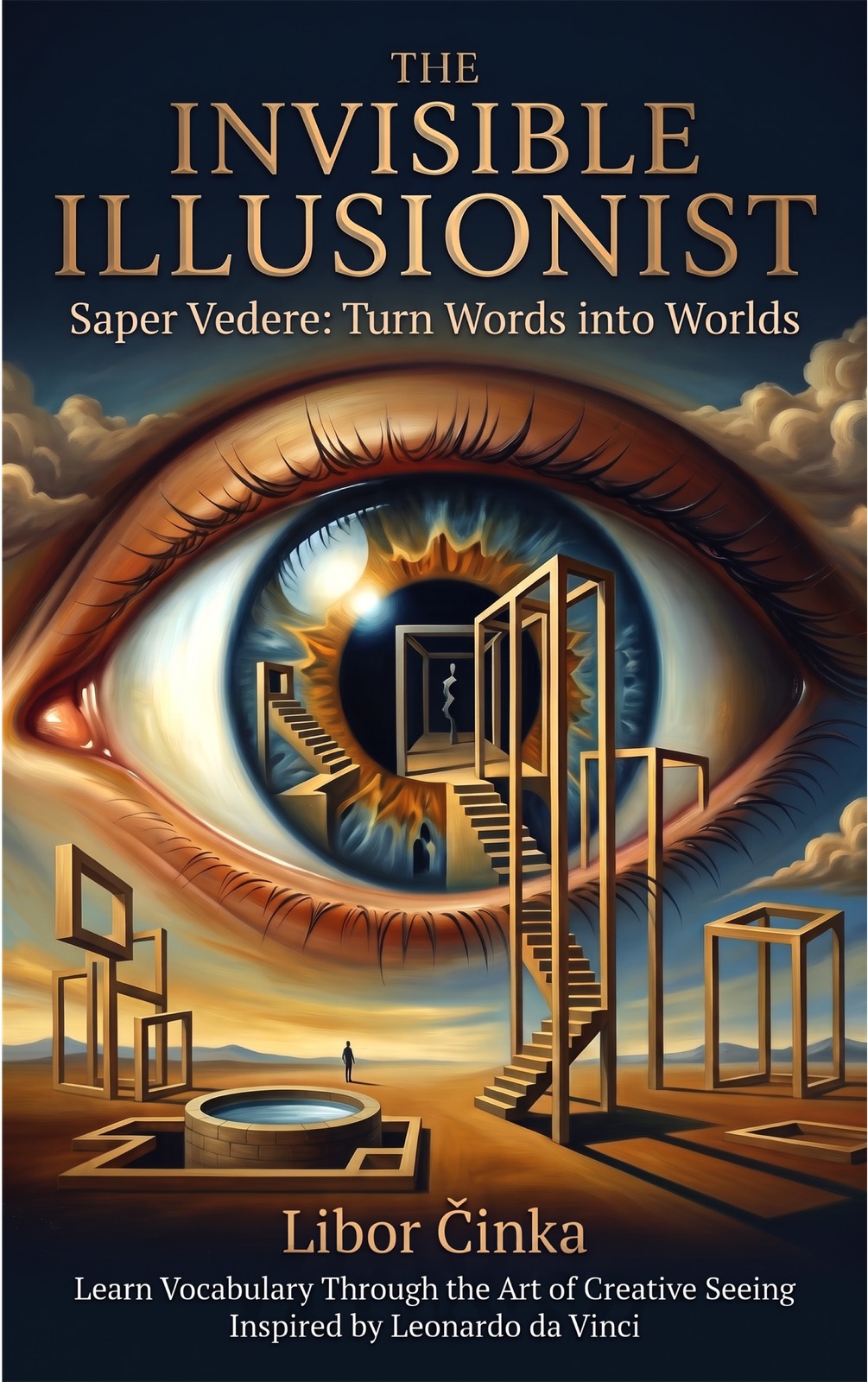 The Invisible Illusionist book cover – Saper Vedere by Libor Činka